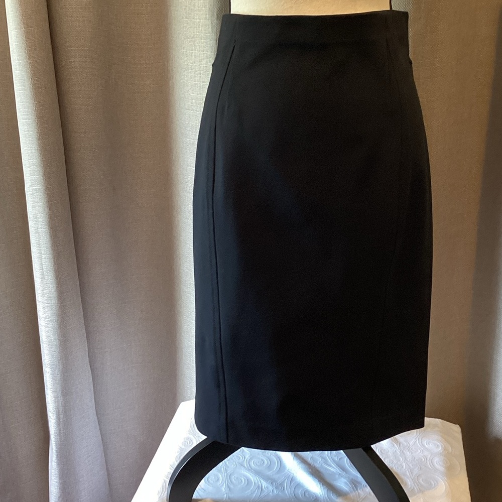 Ann Taylor Classic Black Pencil Skirt